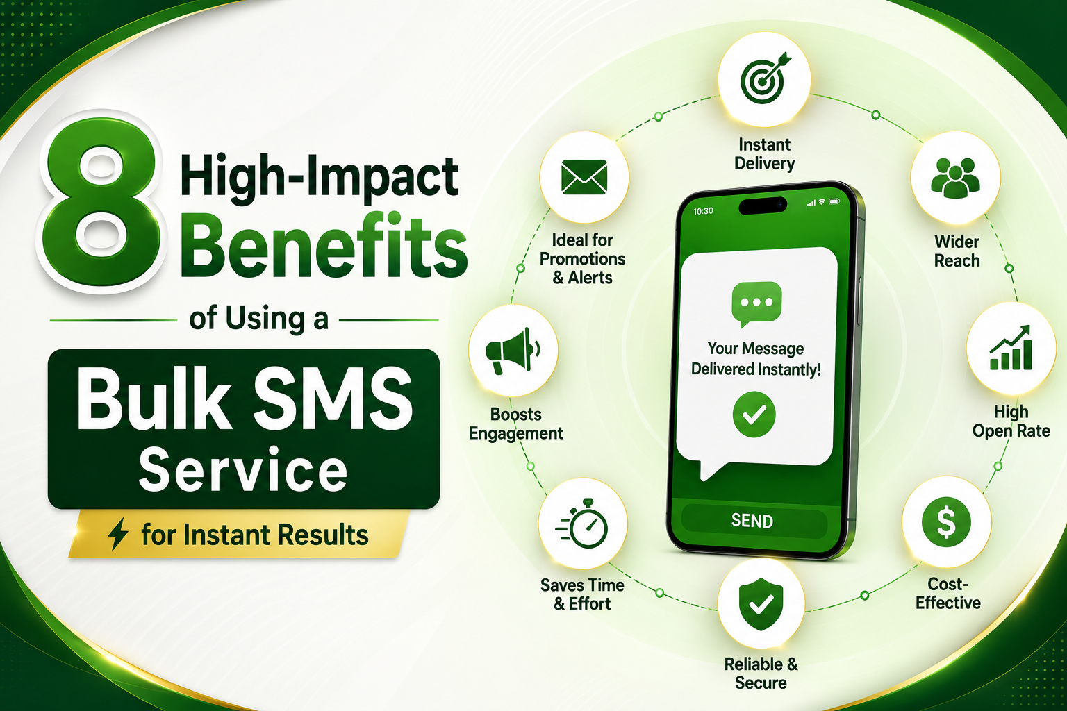 8 High-Impact Benefits of Using a Bulk SMS Service for Instant Results