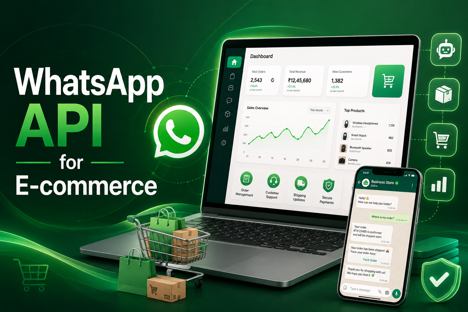 WhatsApp API for E-commerce: Complete Guide to Increase Sales & Grow Your Online Store