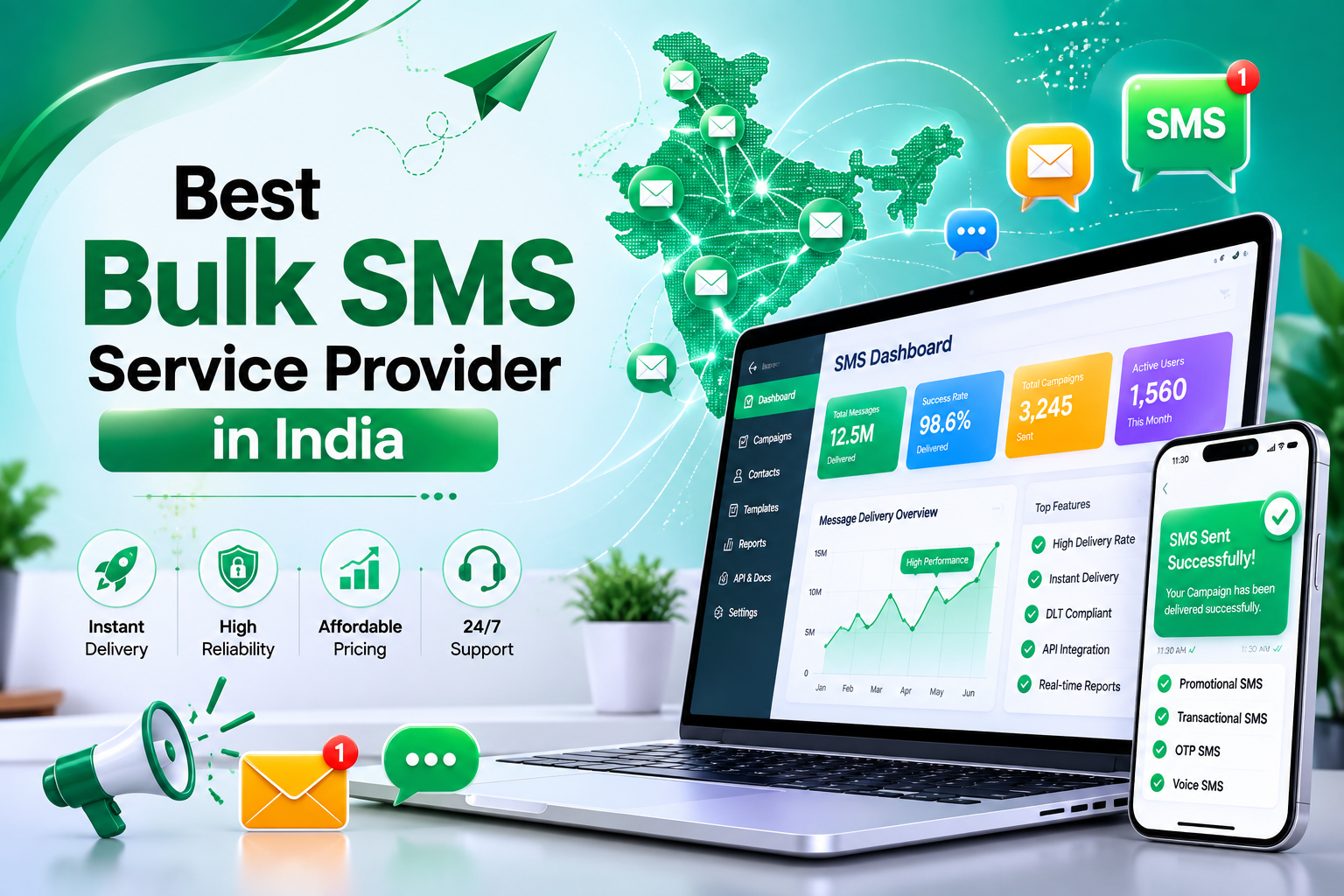 Best Bulk SMS Service Provider in India: Complete Guide for Businesses in 2026